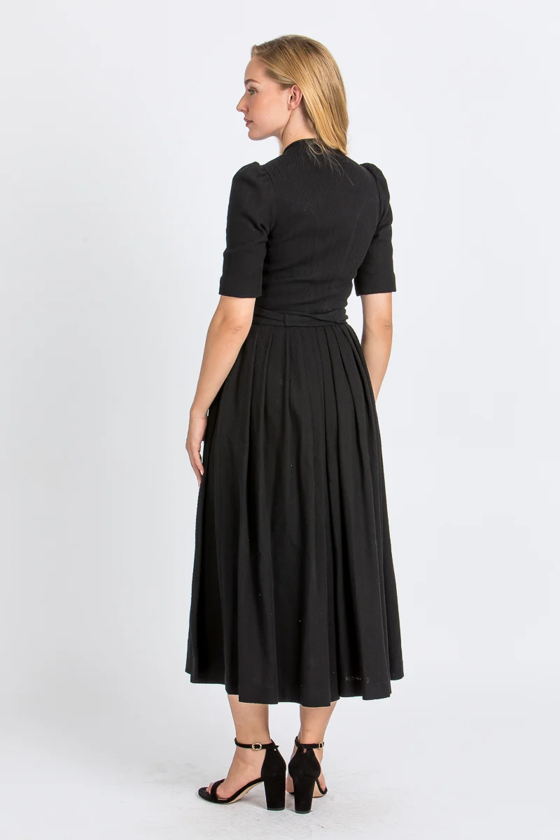 Gottseidank Ärmeldirndl Aurelia schwarzblau