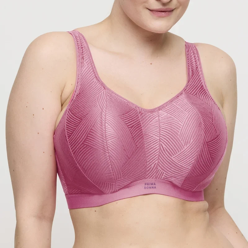 Primadonna Sport – The Game gepolsterter Sport-BH, Orchideenrosa