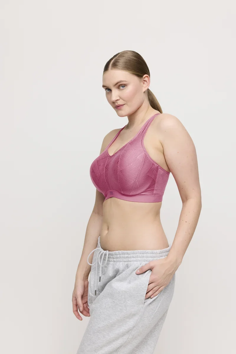 Primadonna Sport – The Game gepolsterter Sport-BH, Orchideenrosa
