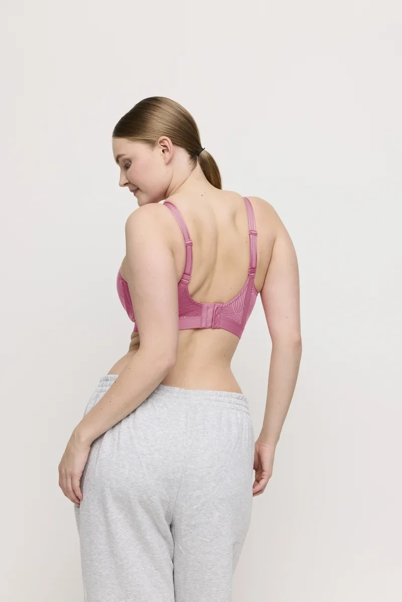 Primadonna Sport – The Game gepolsterter Sport-BH, Orchideenrosa