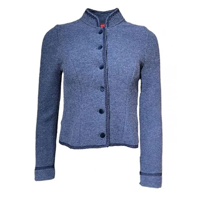 Strickjacke in blau