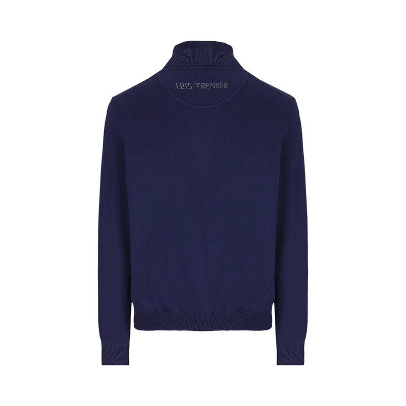 Rollkragenpullover Ludmirko Blau