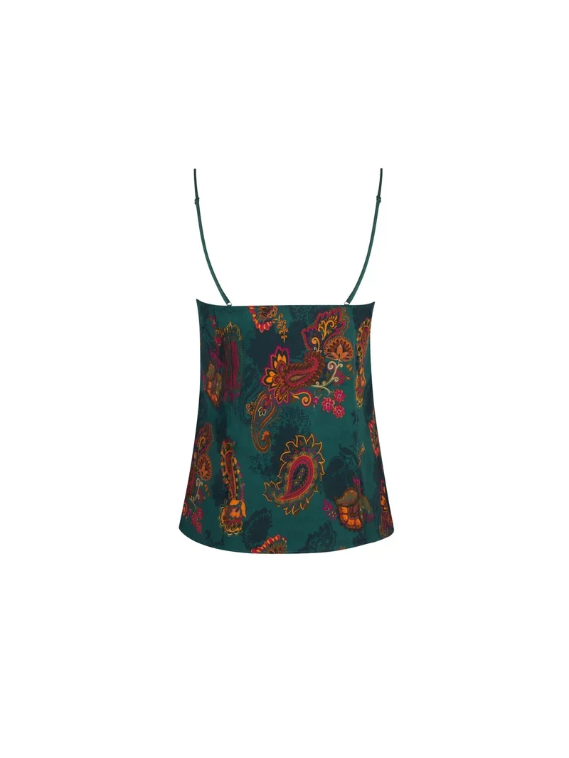 Antigel von Lise Charmel - Meditation Cachemir Camisole Vert Evasion