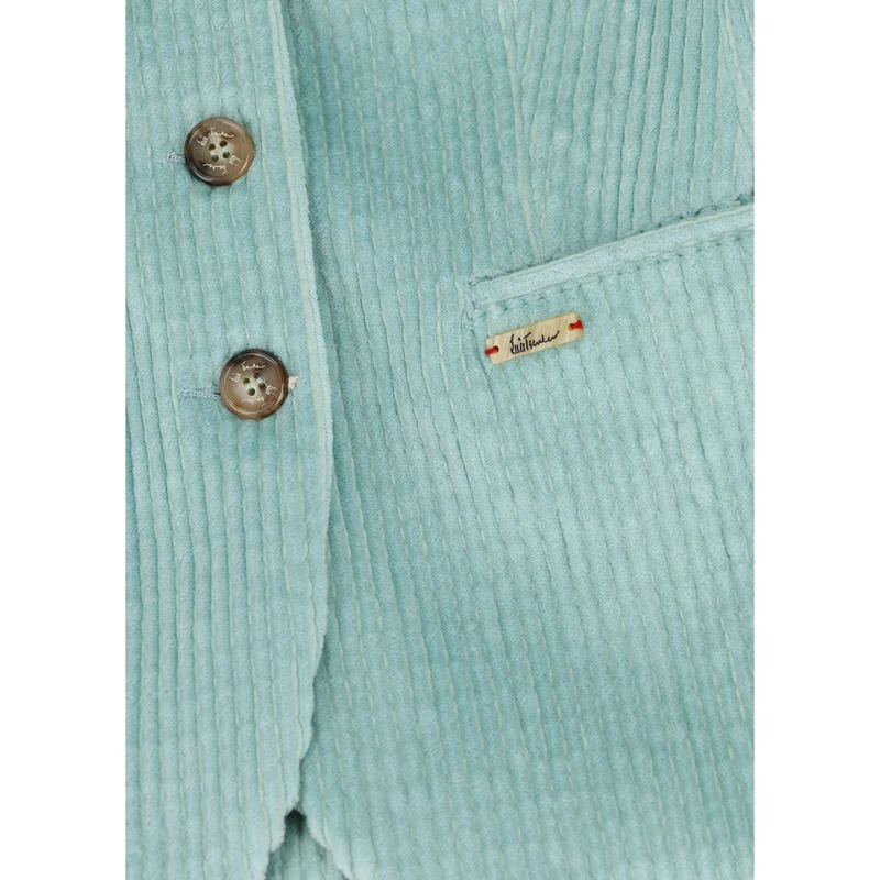 Cord-Blazer Luranda in blau/grün
