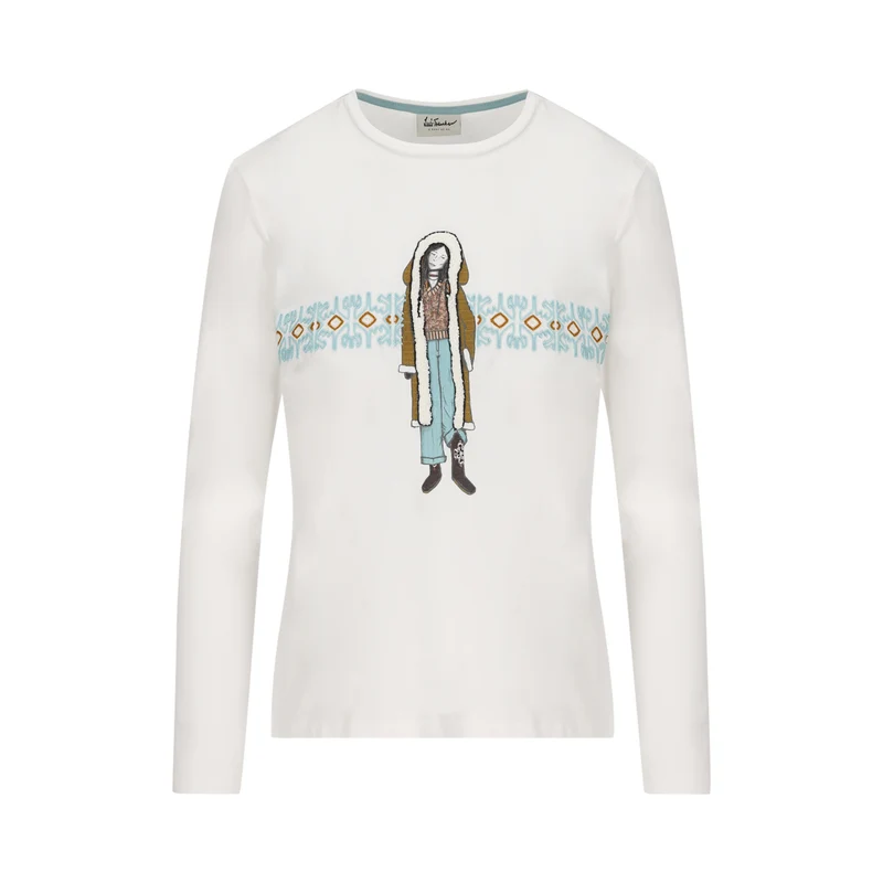 Langarmshirt Ludina