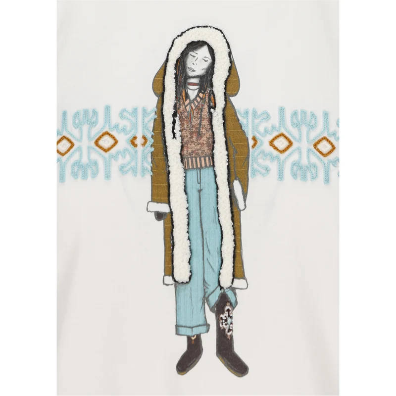 Langarmshirt Ludina