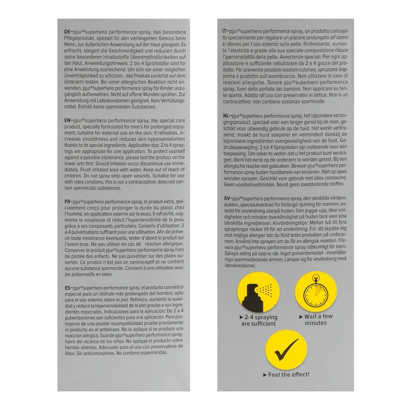pjur Superhero Verzögerungs-Spray 20 ml