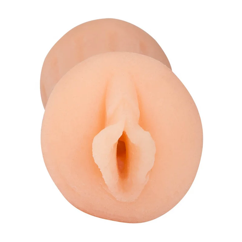 Masturbator Nanette naturgetreu gerippt und genoppt - beidseitig offen