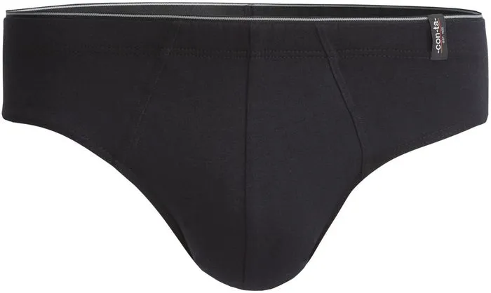 conta Herren SportSlip Schwarz 1-er Pack