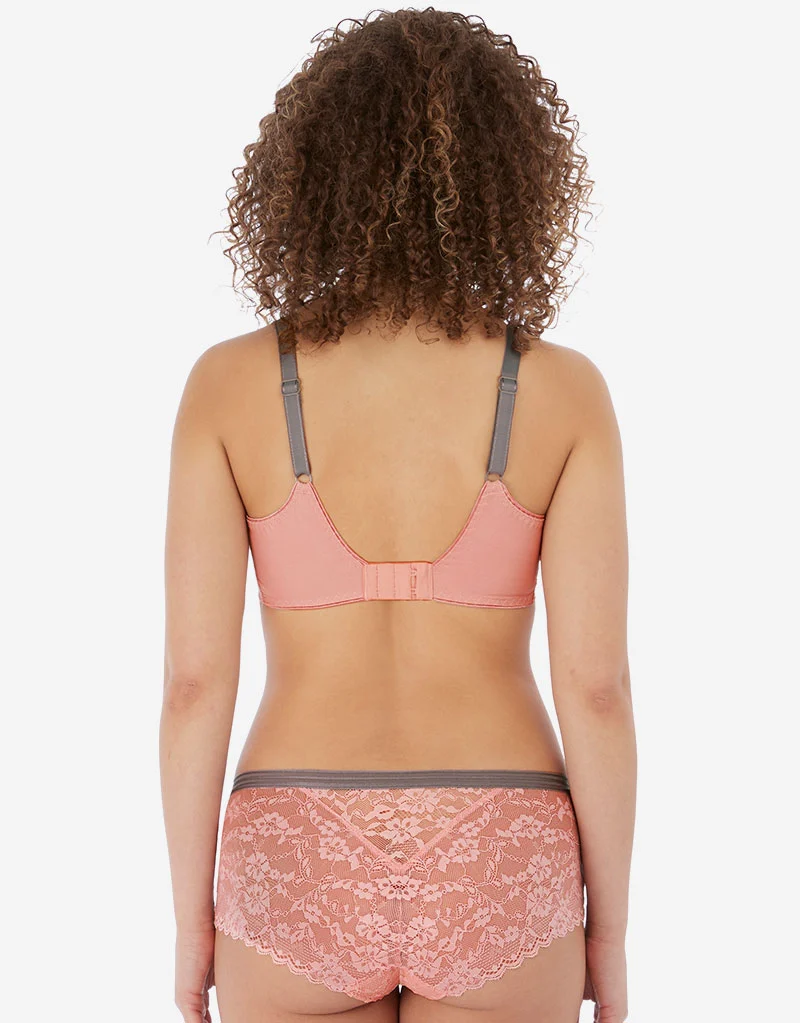 Freya Offbeat Side Support Bra Rosehip Pink