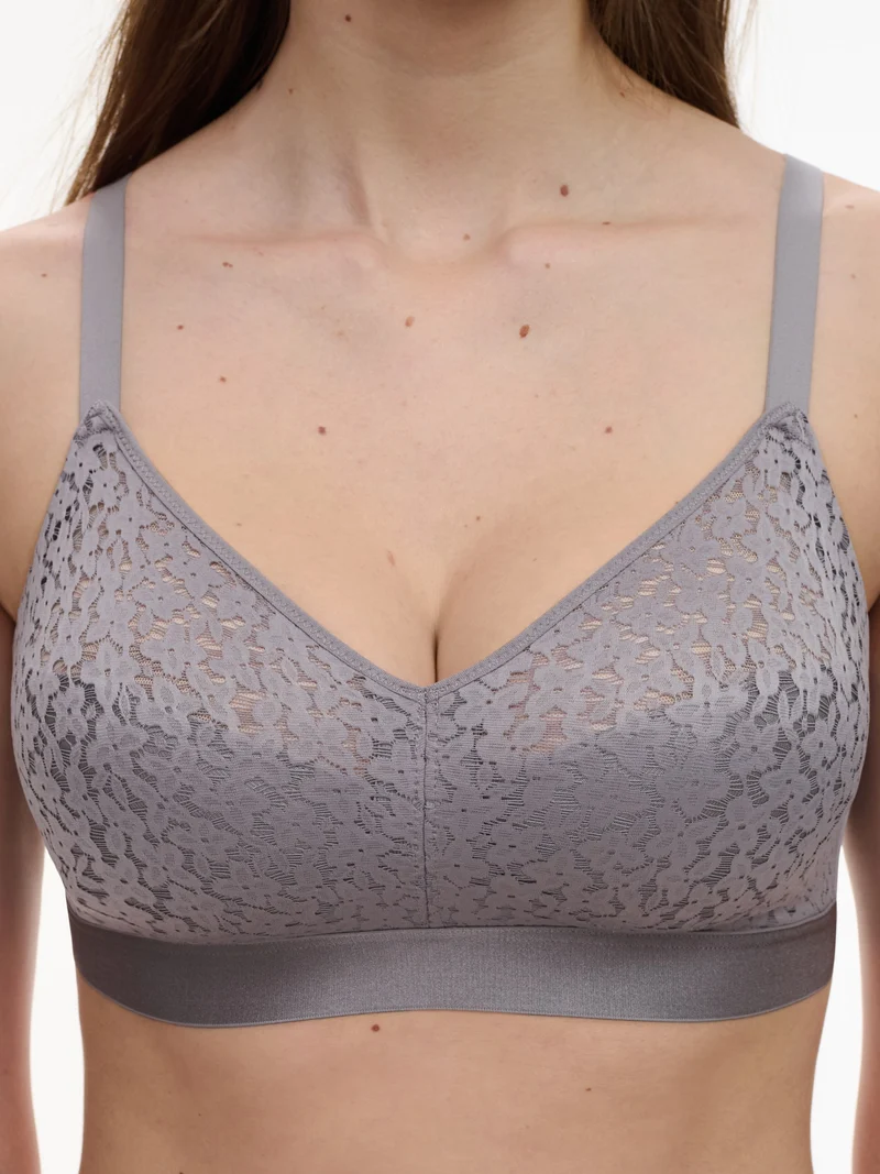 Chantelle Easyfeel – Norah Bügelloser Stütz-BH Lila Grau