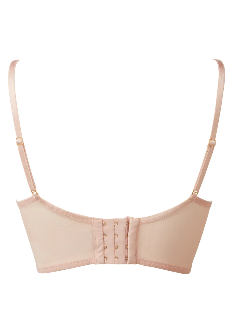 Gossard - Encore gepolsterter Longline-BH Blush