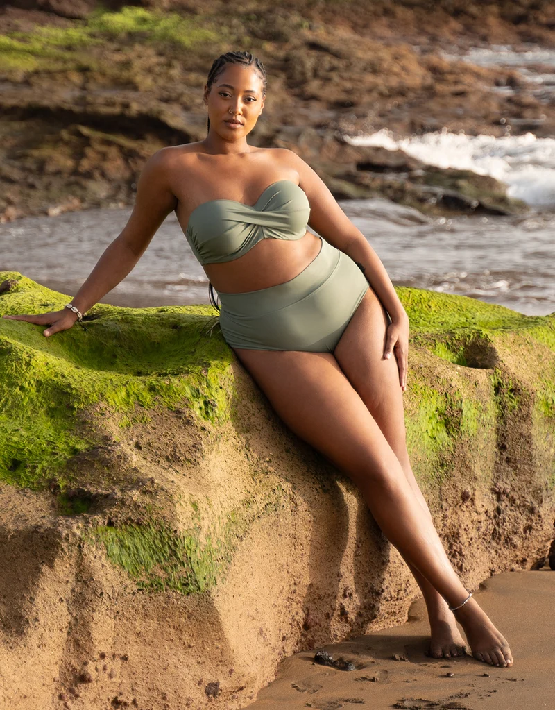 Multiway-Bikini-Top Monaco Khaki