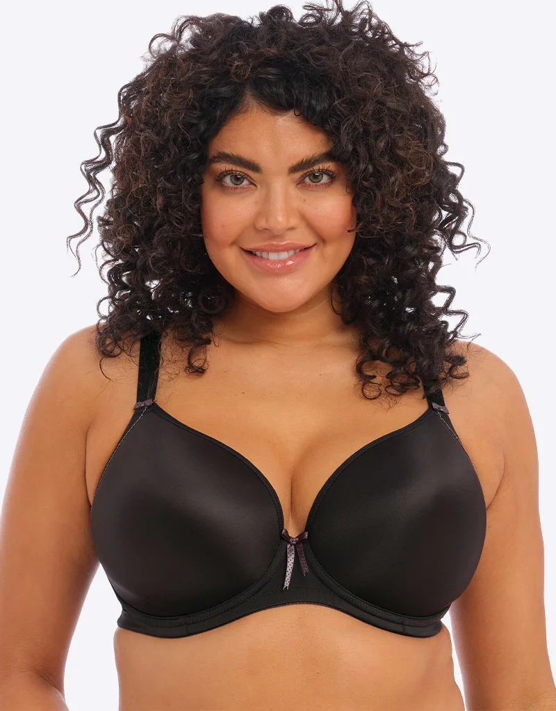 Elomi Bijou Moulded Plunge T-Shirt Bra Black