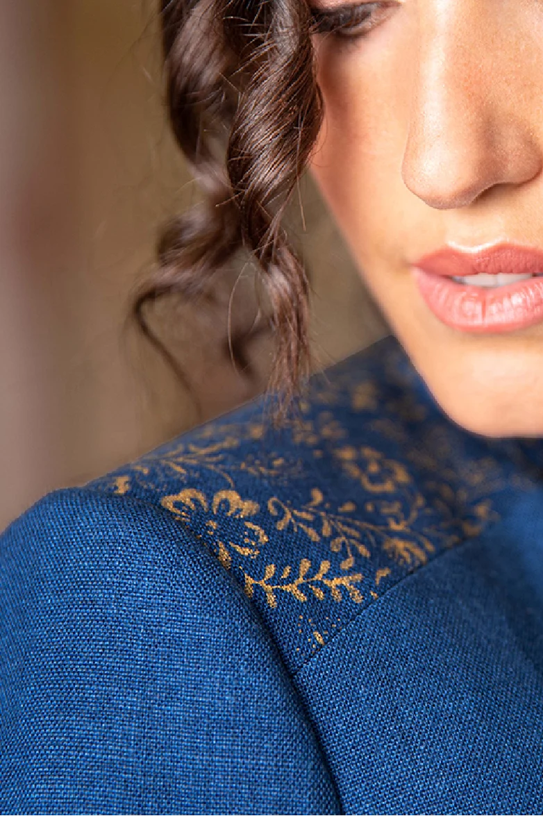 Gold-Jacke