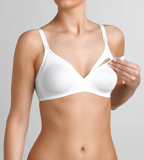 Triumph Mamabel Comfort weiß Mittelträger-BH / Full-Cup