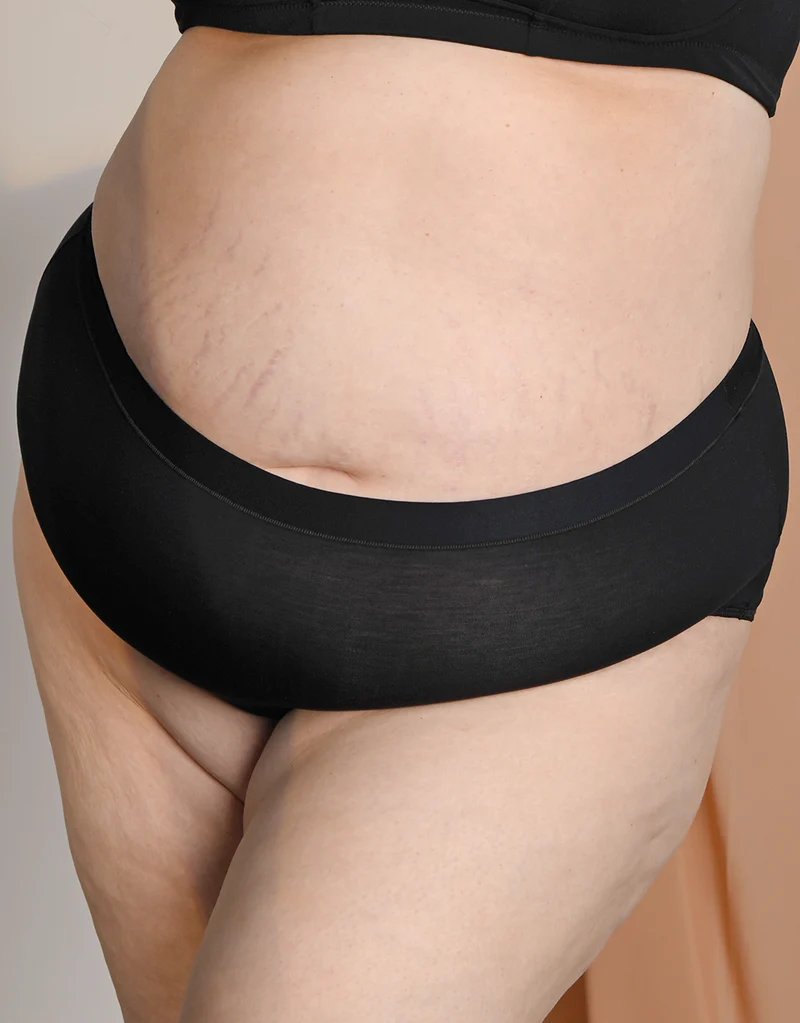 High-Panty Cozy Basic Black