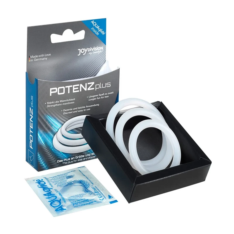 Penisringe Set POTENZplus 3er Mix