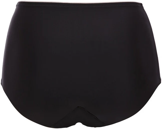 Conturelle High-Waist-Panty Pure Feeling, schwarz