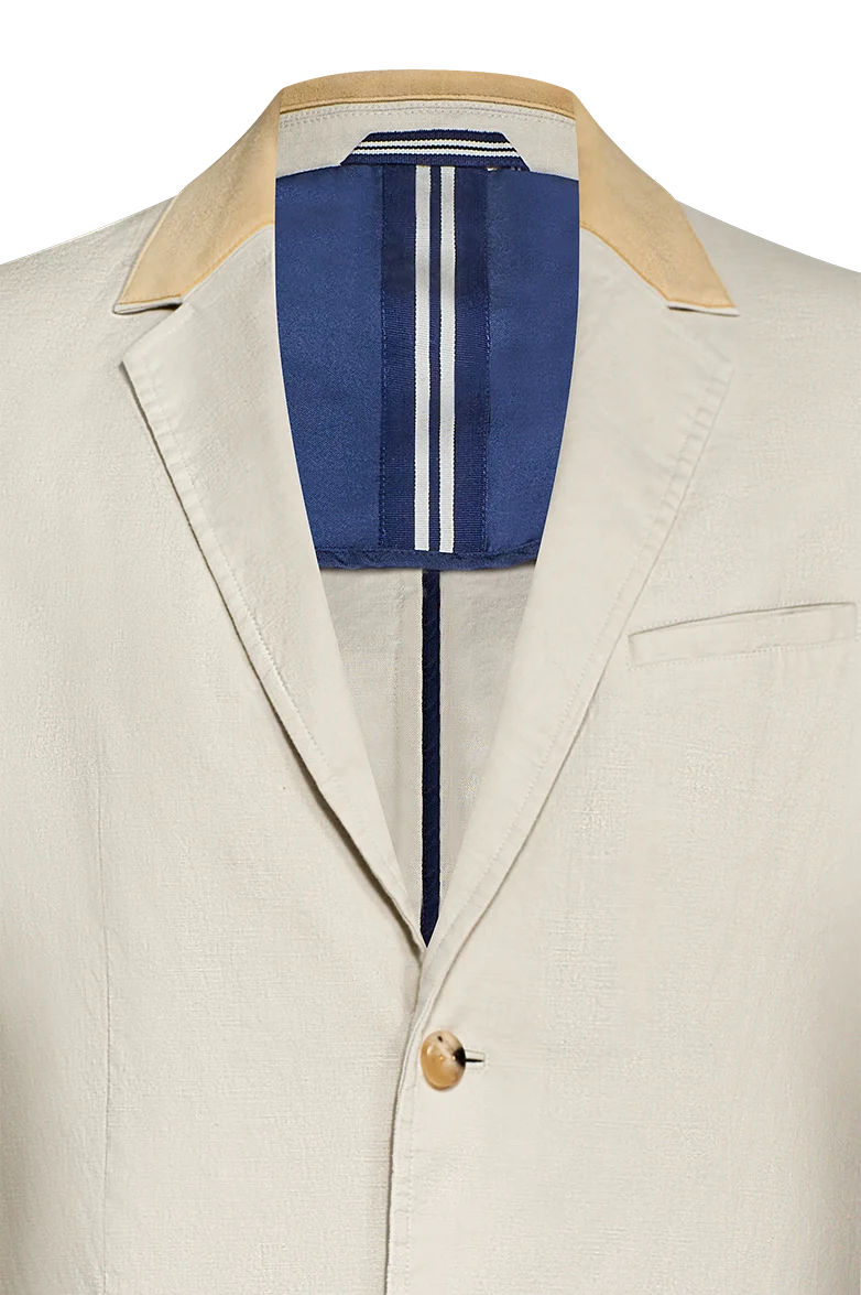 Lässige Reversjacke mit Struktur