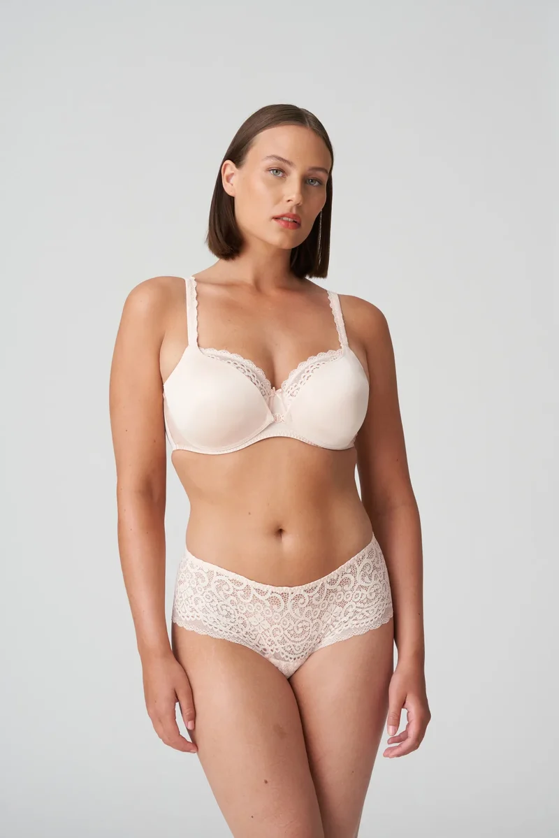 Primadonna Twist – I Do, gepolsterter Still-BH in Herzform, seidig hellbraun