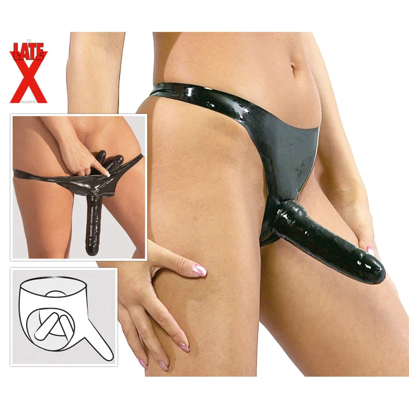 Latex Penisslip 3-fach S-L
