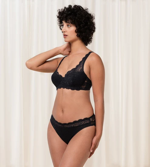Triumph Amourette 300 Damen Miederwaren BH kurz Außenträger mit Bügel black
