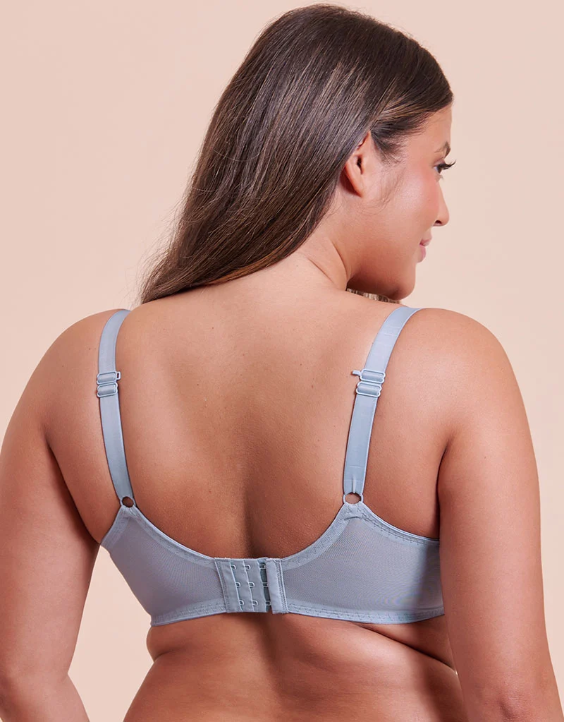 Curvy Kate Flare Full Cup Plunge Side Support Bra Powder Blue