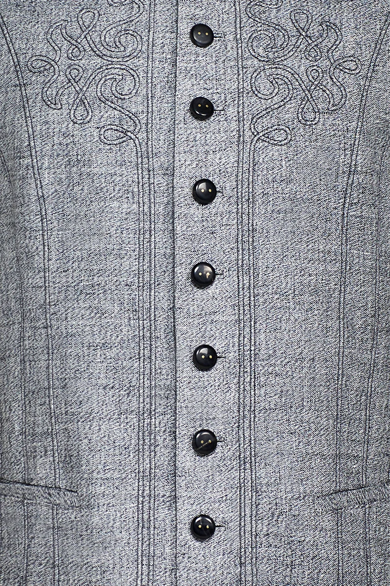 Schladminger Gilet mit Schnurstepperei