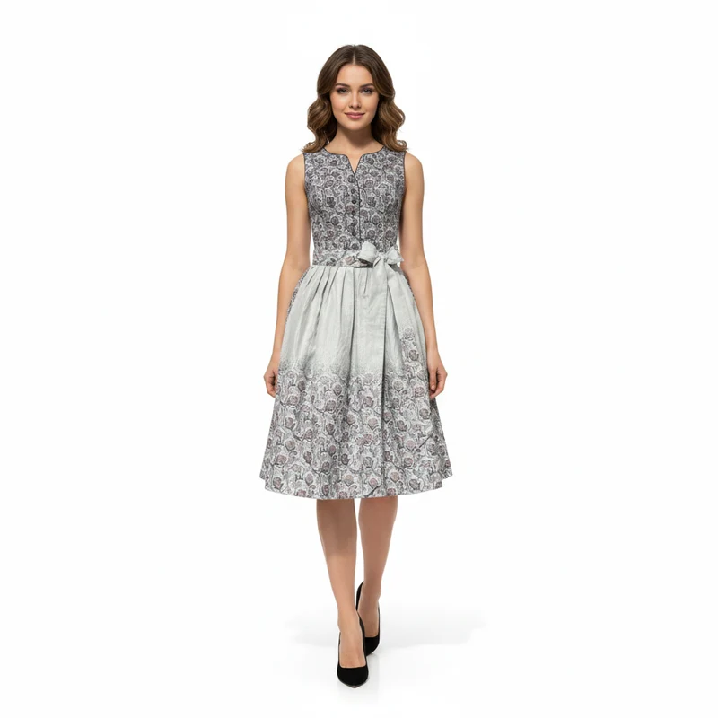 Dirndl Grau