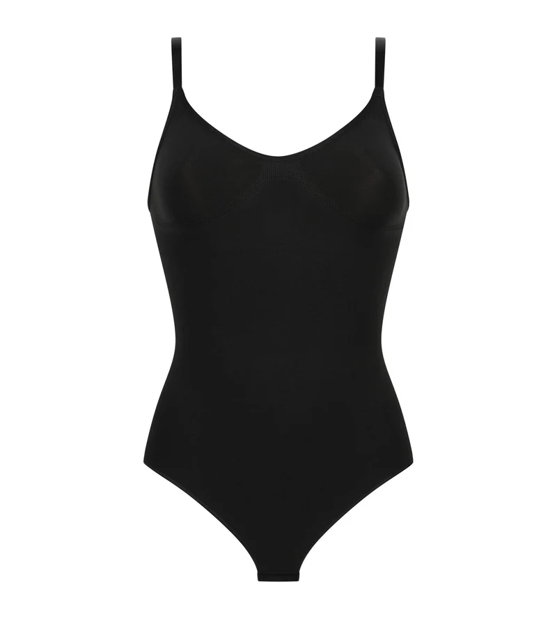 Unsichtbarer, formender Damen-Body Schwarz Dim Silhouette