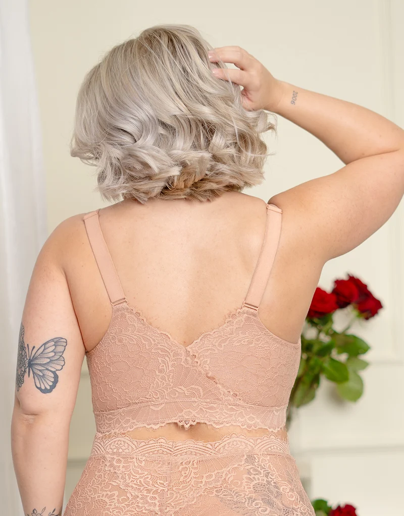 Bralette ohne Verschluss Sensla Cappuccino