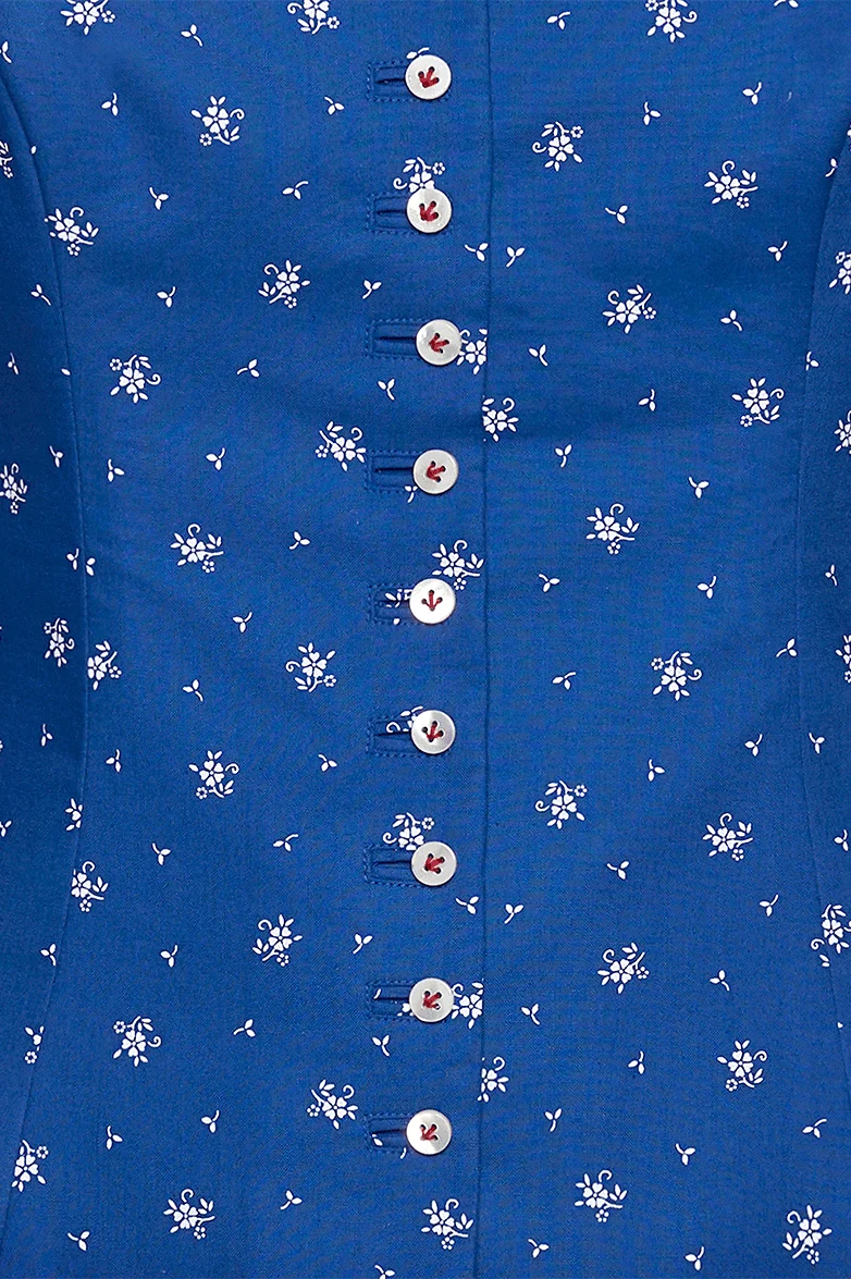 Blaudruck-Mieder