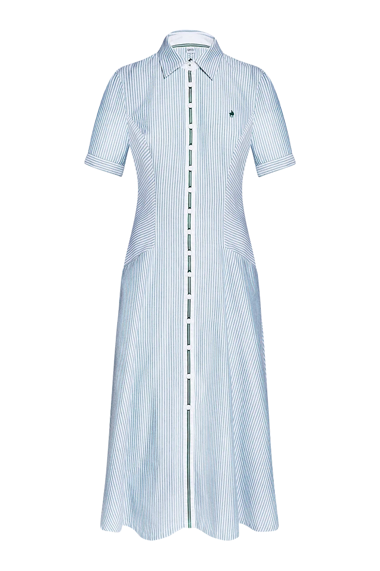 Hemdblusenkleid im Gössl-Streif