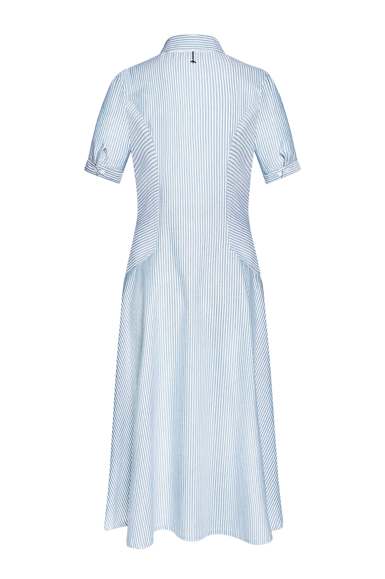 Hemdblusenkleid im Gössl-Streif