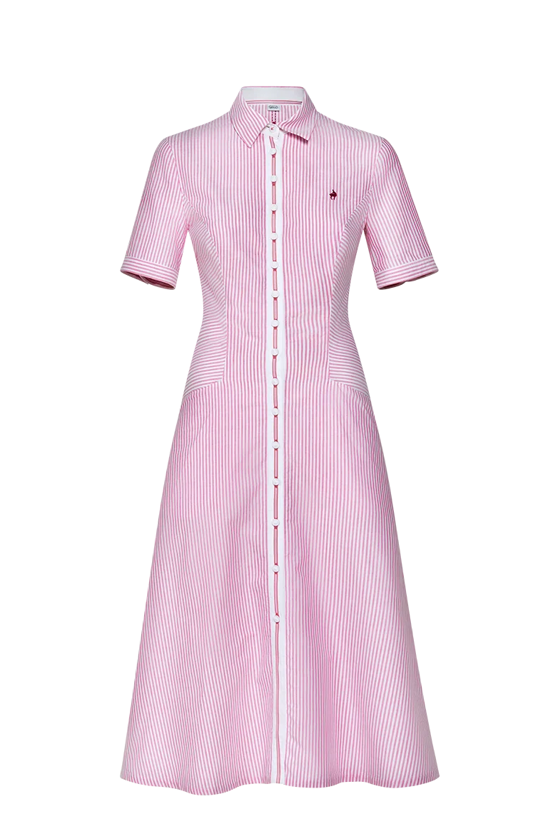 Hemdblusenkleid im Gössl-Streif