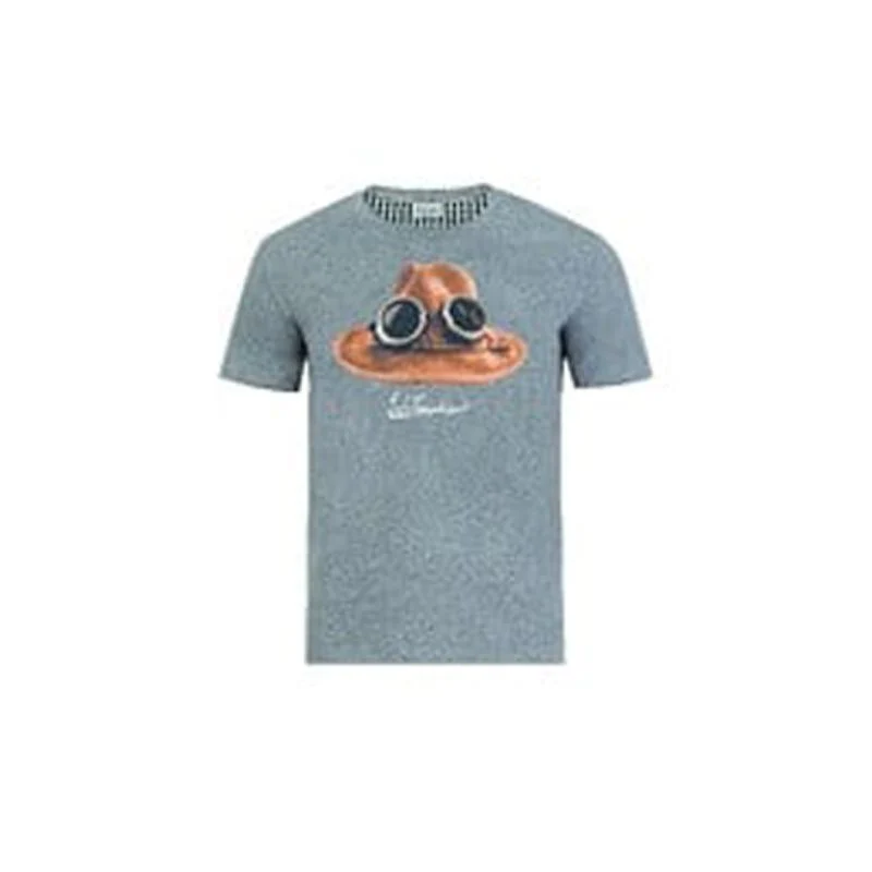 Shirt DER HUT kz.A. in grau
