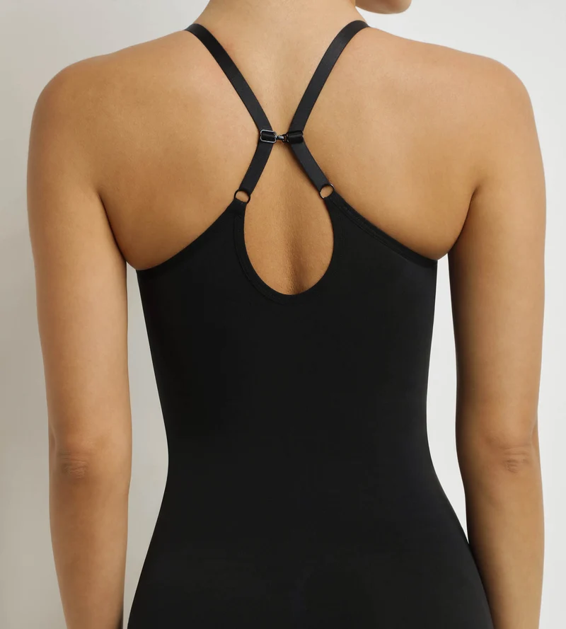 Body Shorts Frau ohne Bügel Schwarz Dim Silhouette