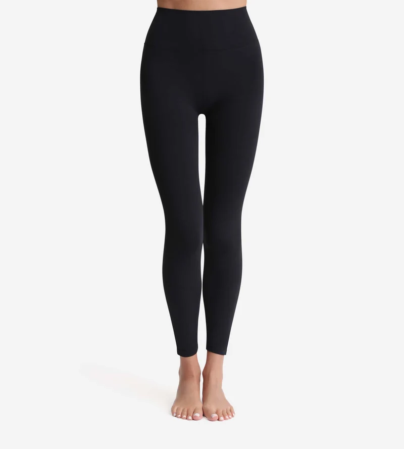 Damen Leggings Ultraweich Schwarz Relax & Go