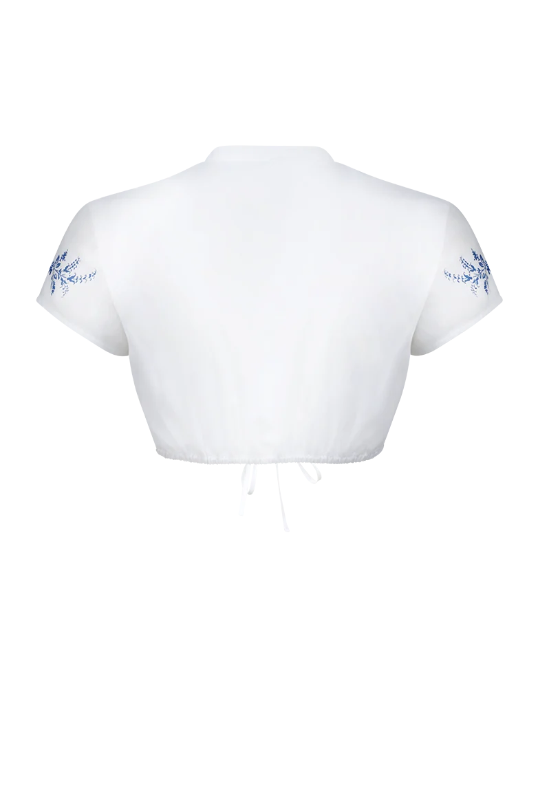 Modeldruck-Bluse