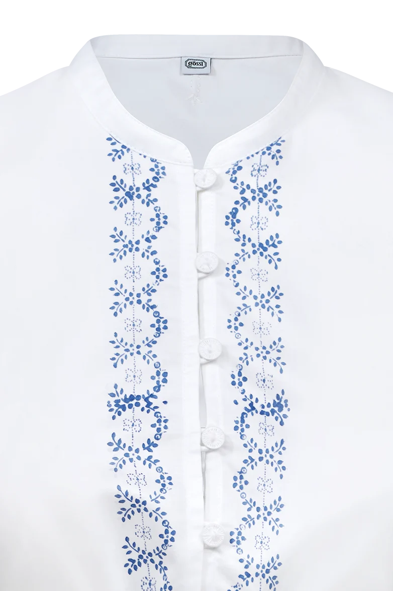 Modeldruck-Bluse