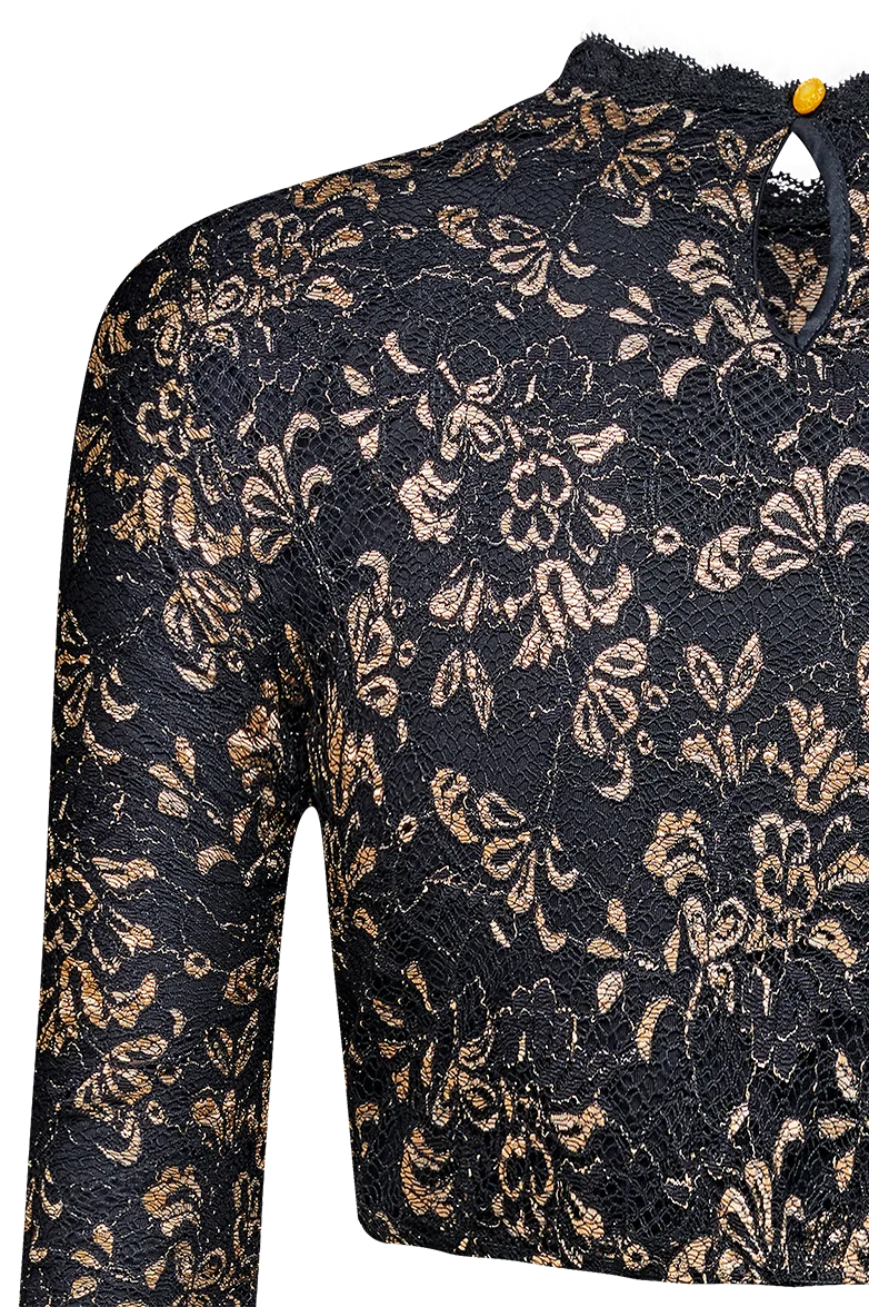 Goldrausch-Bluse