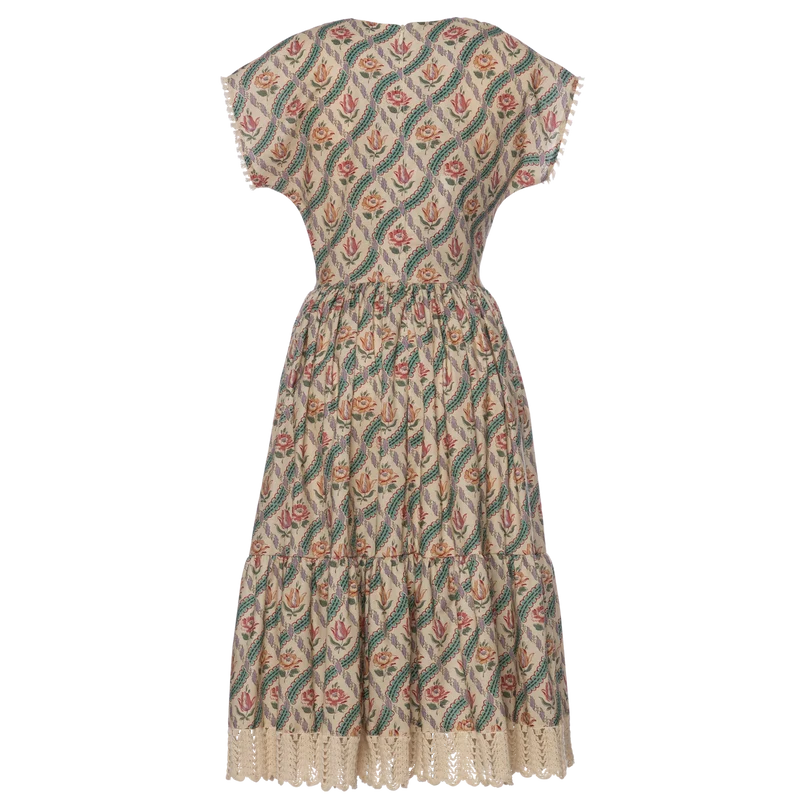 Cherie Dress in tapestry