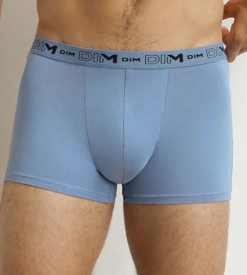 3er-Pack Boxershorts für Männer Grau Blau Schwarz Baumwolle Stretch Bio