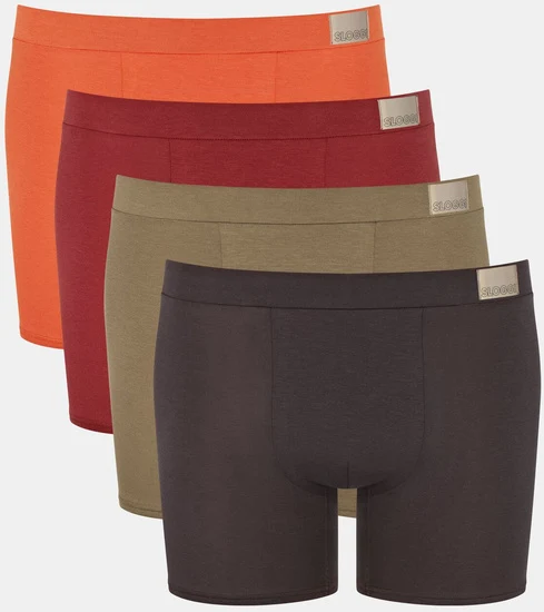 Sloggi GO Natural Short 4er Pack mehrfarbig