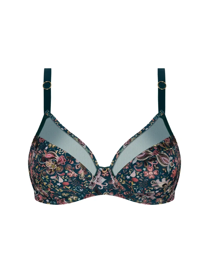 Antigel von Lise Charmel - Boheme Intime Brust-Polster-Triangel-BH Vert Boheme