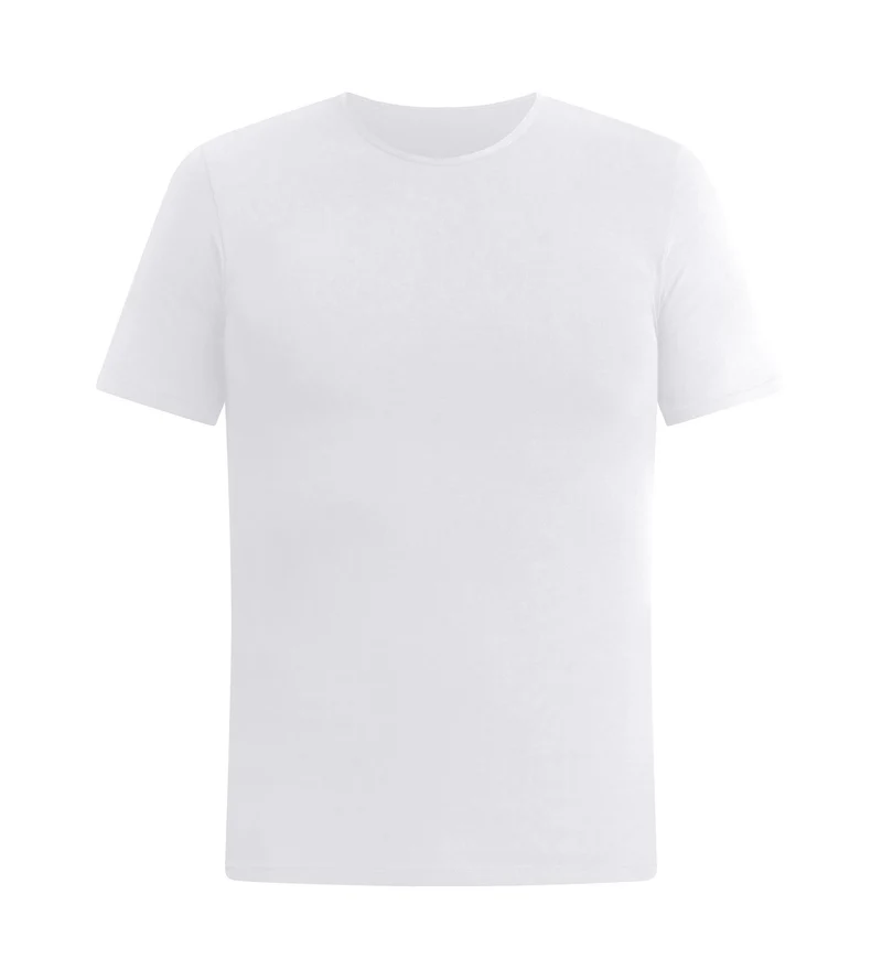 Herren-T-Shirt mit kurzen Ärmeln Weiß Dim Thermal