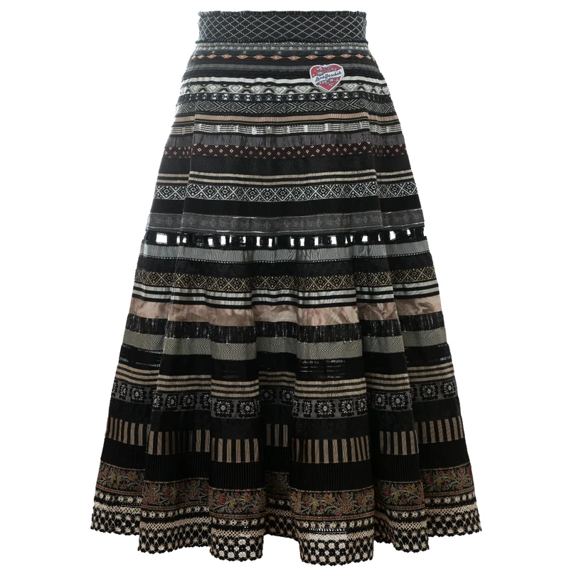 Opulence Skirt in espresso martini