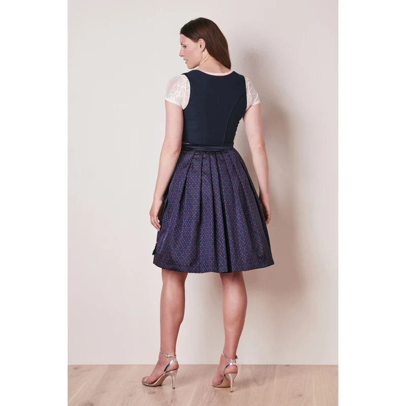 Dirndl Tiger Who in blau by Victoria Swarovski