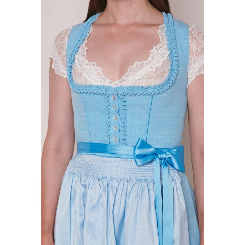 Dirndl Sky is the Limit in türkisblau by Victoria Swarovski